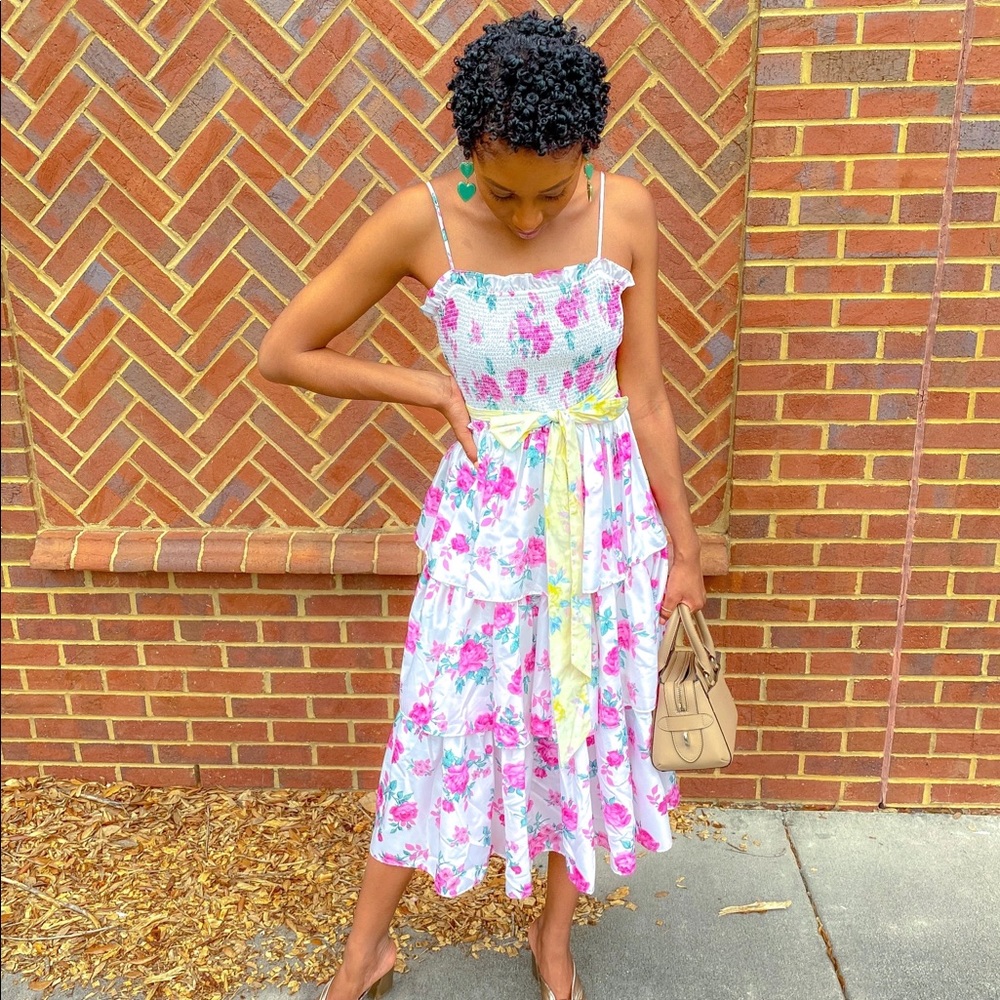 LoveShackFancy Floral Dress